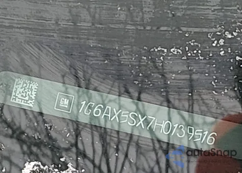 2017 Cadillac Cts Luxury z USA, uszkodzony, nr VIN 1G6AX5SX7H0139516